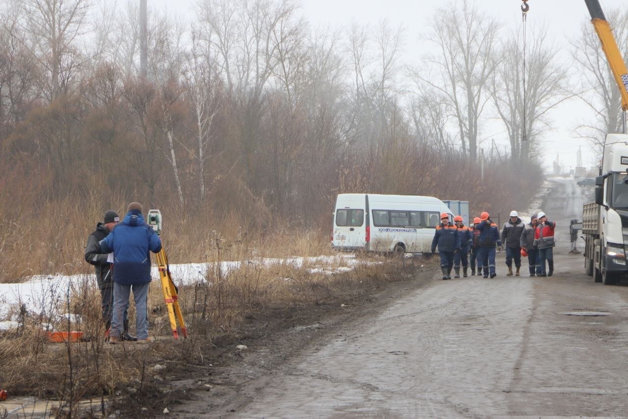 В Мичуринске началось строительство нового путепровода