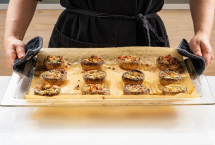 Как приготовить шампиньоны в духовке вкусно