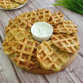 Летний хит: Нежные вафли из кабачков для здорового питания