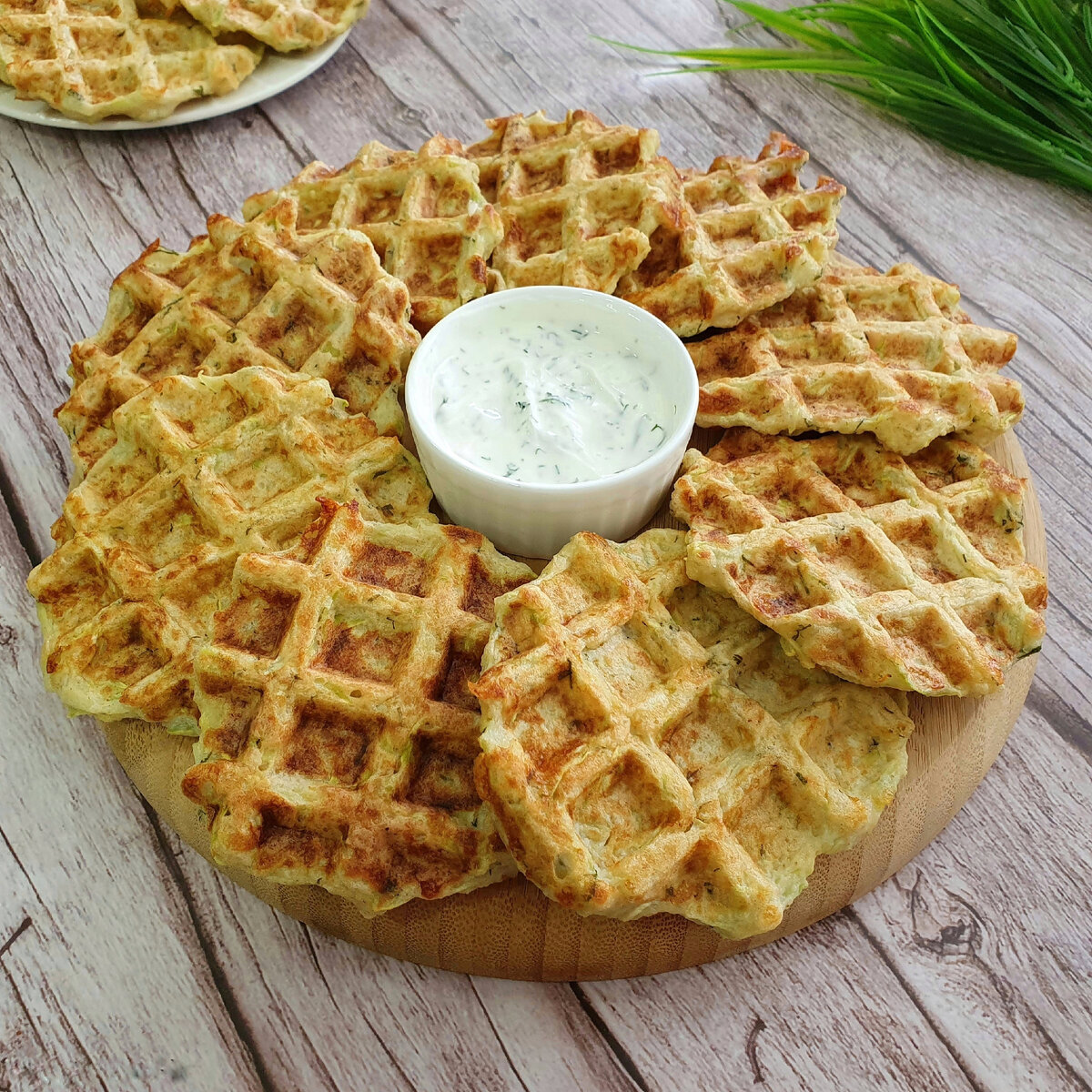 Летний хит: Нежные вафли из кабачков для здорового питания