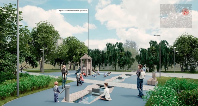 Как будет выглядеть набережная Студенца в Тамбове после благоустройства? Как будет выглядеть набережная Студенца в Тамбове после благоустройства?