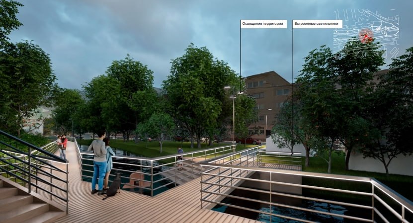 Как будет выглядеть набережная Студенца в Тамбове после благоустройства?