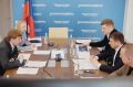 В ходе рабочей поездки в Москву глава Тамбовской области Евгений Первышов встретился с руководителем Федерального агентства по делам молодежи (Росмолодежь) Григорием Гуровым
