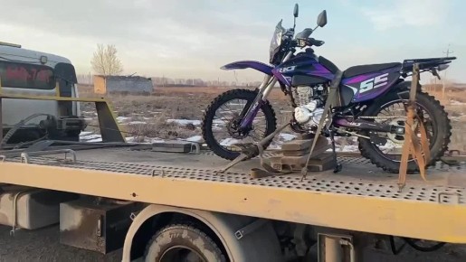 15-летнюю гонщицу на мотоцикле задержали под Тамбовом автоинспекторы