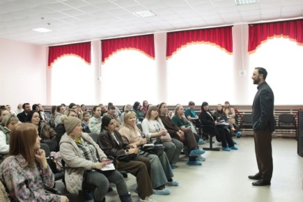 В новой школе в Бокино состоялось первое родительское собрание