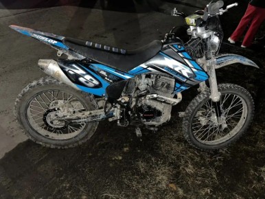 Двое подростков на мотоциклах столкнулись в селе Черняное