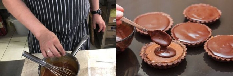 Нежный карамельный ганаш с белым шоколадом для изысканных пирожных