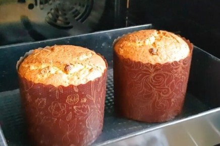 Пасхальный кулич без дрожжей: быстро и вкусно