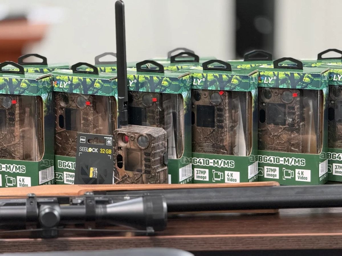 Тамбовские охотоведы получили современные фотоловушки