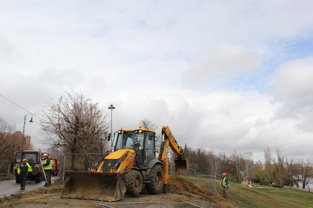 Стартовало благоустройство набережной в Тамбове, разрушенное в ходе реконструкции коллектора