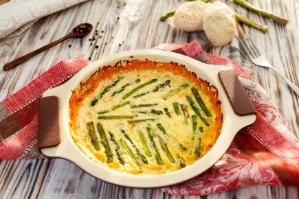 Запеканка со спаржей: легкий и вкусный завтрак на весну