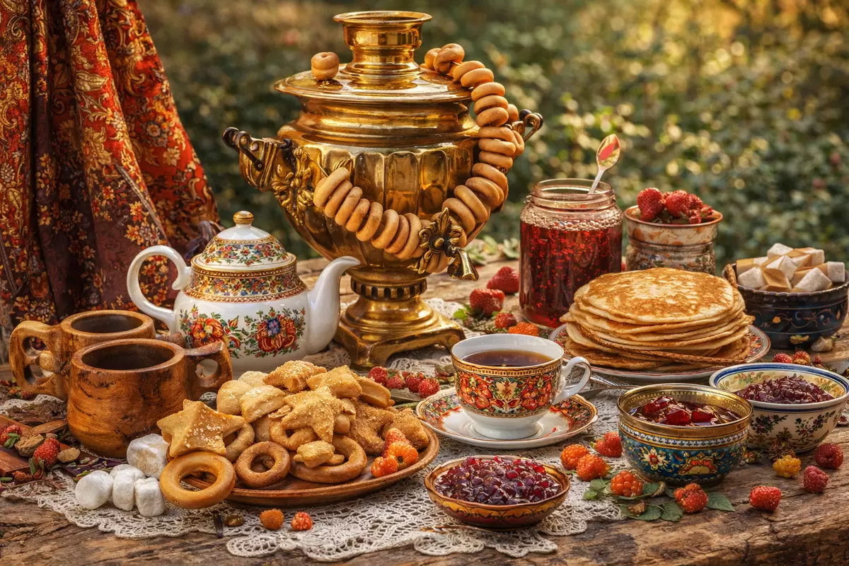 Тайны традиционного русского чаепития: от самовара до общения
