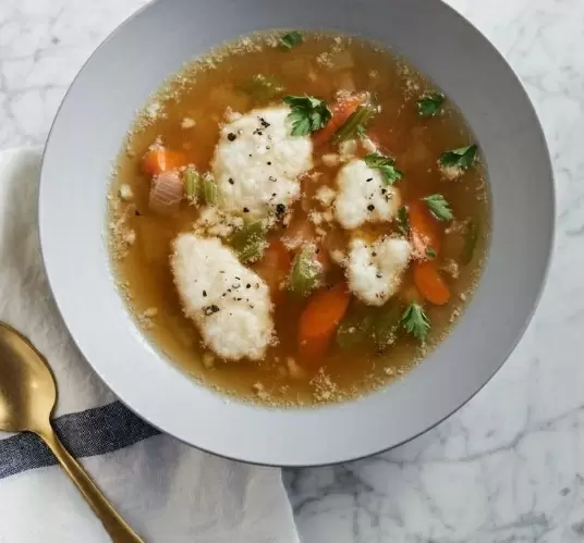 Понтится с клецками: как приготовить вкусный постный суп