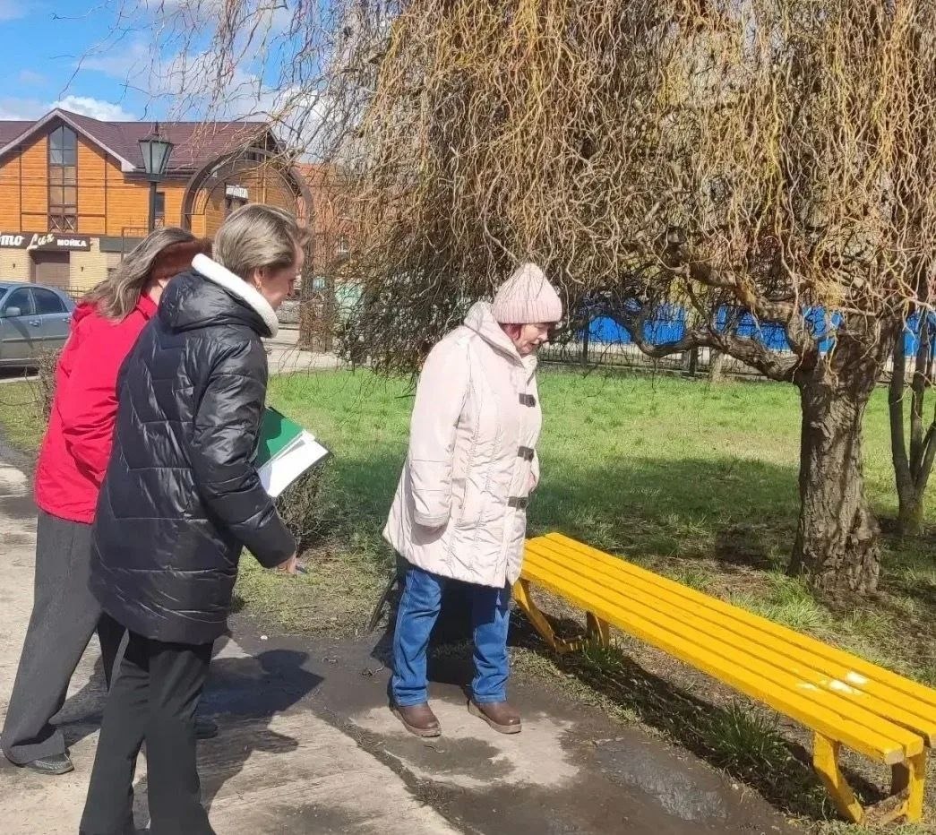 По поручению главы администрации Тамбова Максима Косенкова проводится мониторинг состояния общественных пространств после зимы По поручению главы администрации Тамбова Максима Косенкова проводится мониторинг состояния общественных пространств после зимы