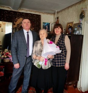 Труженица тыла Анна Беленова из Тамбовской области отметила 100-летний юбилей