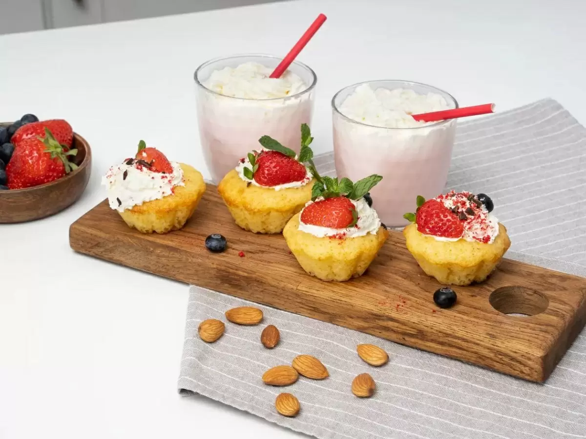 Капкейки с клубникой: нежное лакомство, которое взбудоражит ваши чувства