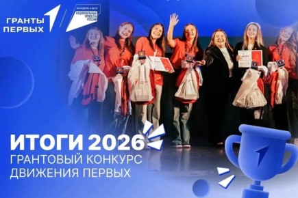 Два проекта из Тамбовской области стали победителями грантового конкурса Движения Первых, который прошёл в рамках нацпроекта «Молодежь и дети»