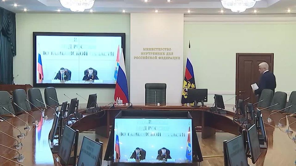 Ирина Волк: Министр внутренних дел Российской Федерации генерал полиции Российской Федерации Владимир Колокольцев представил личному составу нового начальника УМВД России по Тамбовской области
