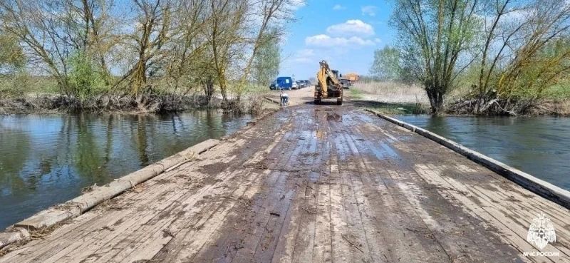 В Мичуринском округе возобновлено движение по мосту в Лесохимучасток