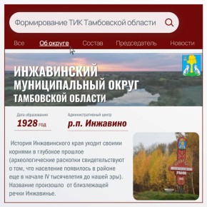 Формирование ТИК Тамбовской области