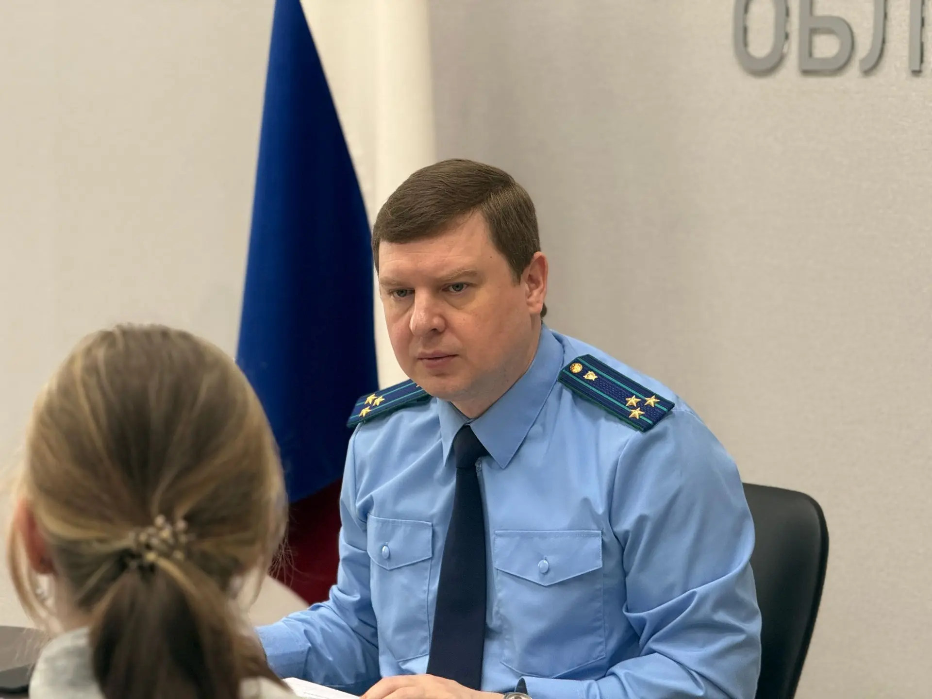 В прокуратуре Тамбовской области прошёл тематический приём граждан по вопросам защиты прав людей с ограниченными возможностями здоровья