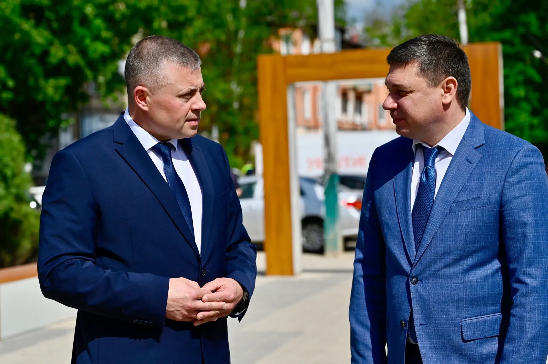 Евгений Первышов: Проверил, как благоустроен новый сквер в Мичуринске в районе остановки "Прогресс" по Липецкому шоссе Евгений Первышов: Проверил, как благоустроен новый сквер в Мичуринске в районе остановки "Прогресс" по Липецкому шоссе