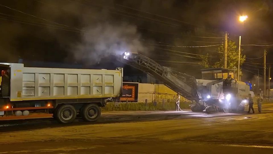 В Тамбове начался ремонт улицы Московской