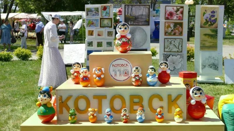 На Фестивале котовской неваляшки надуют большой Дом-музей с игрушками