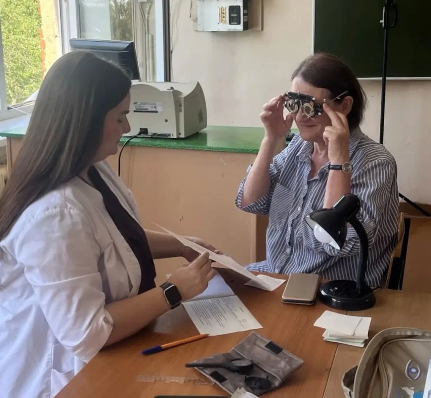 Социальный автопоезд «Забота» посетил сёла Карай-Салтыково и Липовка в Тамбовской области