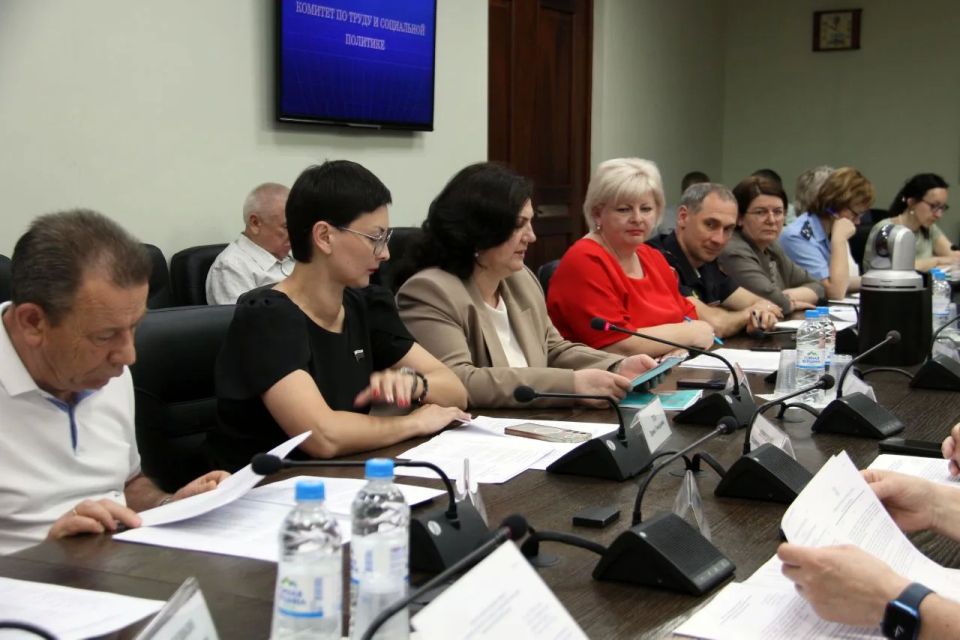 Под председательством Любови Шаниной прошло заседание комитета по труду и социальной политике Под председательством Любови Шаниной прошло заседание комитета по труду и социальной политике