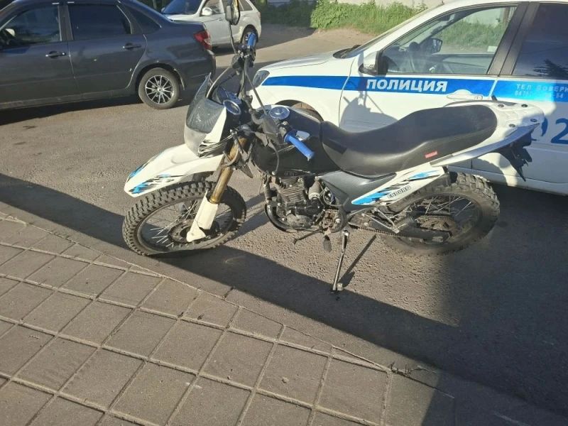 В Жердевском округе задержаны двое несовершеннолетних без прав на мотоциклах