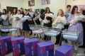 Тамбовским мамам во время выписки из Перинатального центра вручили подарочные наборы