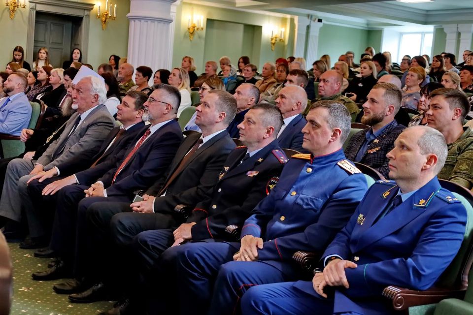 Представитель УМВД России по Тамбовской области принял участие в торжественном мероприятии, посвященном трехлетию филиала фонда «Защитники Отечества»