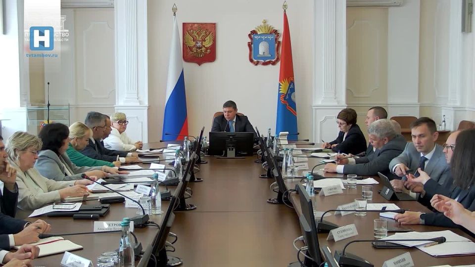 В правительстве Тамбовской области обсудили ход голосования за объекты благоустройства