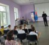 Сотрудник Госавтоинспекции МОМВД России "Первомайский" провёл профилактические беседы с воспитанниками летних лагерей дневного пребывания