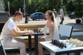 На улице Коммунальной в Тамбове открыли "Шахматный сквер Российского военно-исторического общества"