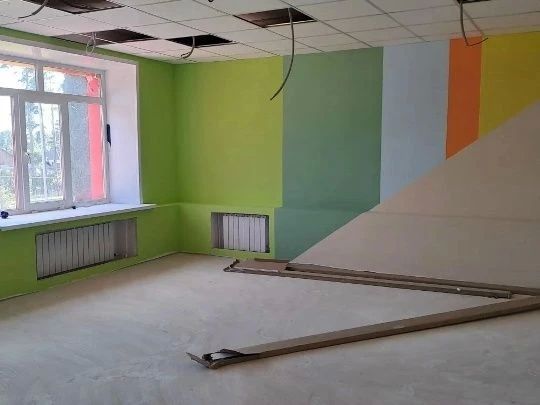 В селе Дубовое Петровского округа продолжается капитальный ремонт детского сада по нацпроекту «Семья» В селе Дубовое Петровского округа продолжается капитальный ремонт детского сада по нацпроекту «Семья»
