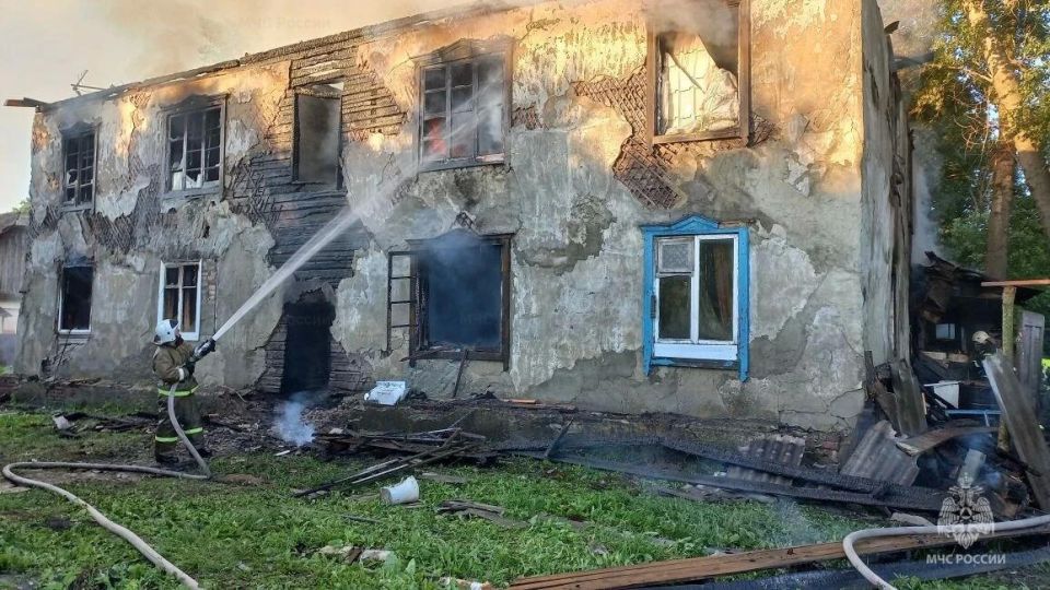Тамбовские добровольные пожарные дважды оперативно ликвидировали возгорания
