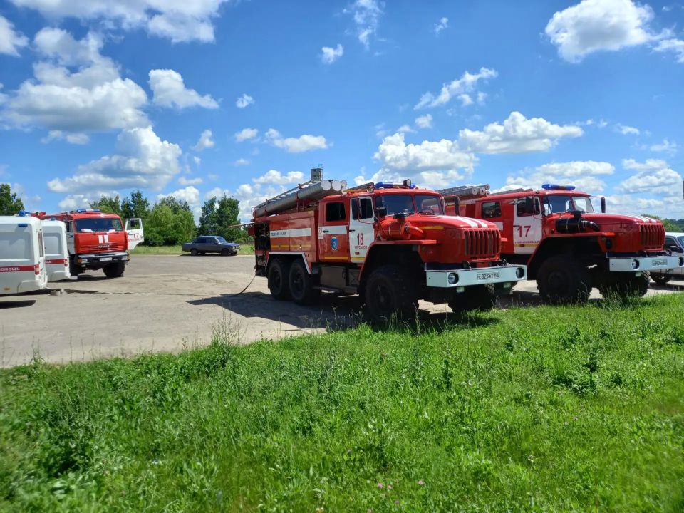 В центральной больнице Гавриловского округа потушили условный пожар В центральной больнице Гавриловского округа потушили условный пожар