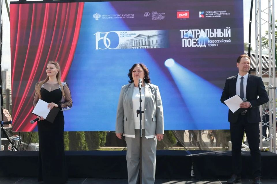 Театральный поезд в Тамбове Театральный поезд в Тамбове