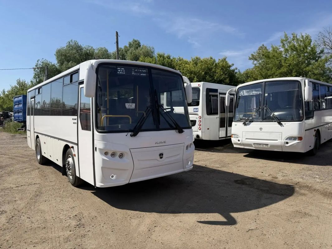 В Тамбовской области продолжается обновление пассажирского транспорта