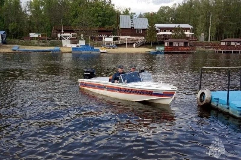 На реке Цне в Моршанске столкнулись две лодки