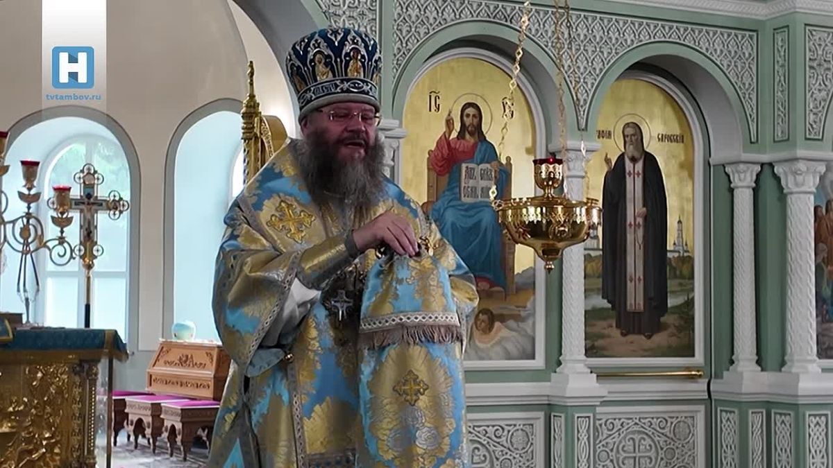 В Тамбове проводили чудотворную Казанскую Вышенскую икону Божией Матери