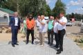 В Уварове возле ДК «Дружба» создают новое общественное пространство