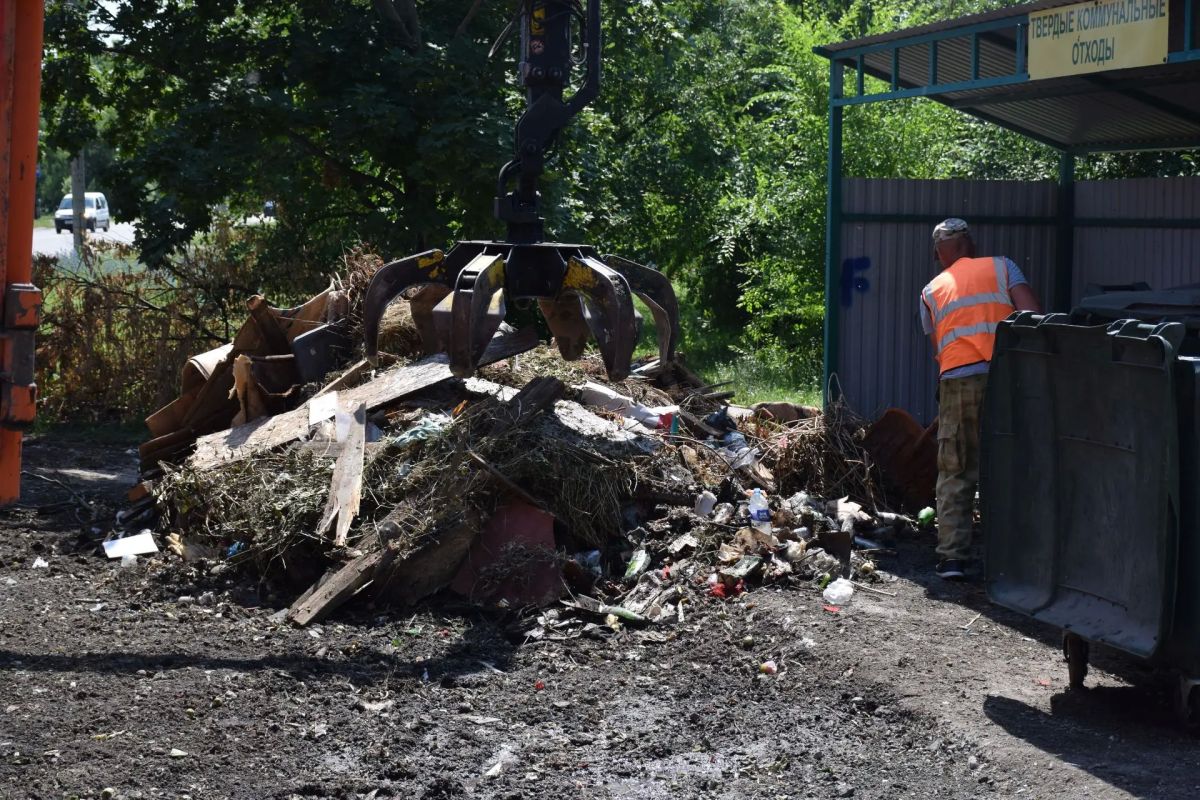Вывоз мусора: работа идет в плановом порядке Вывоз мусора: работа идет в плановом порядке