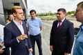 Глава региона Евгений Первышов и прокурор Тамбовской области Андрей Кулагин проинспектировали строительство школы на 1100 мест в селе Бокино города Тамбова