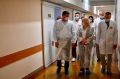 Евгений Первышов: Посетил пострадавших в результате террористической атаки на склад Wildberries Котовск, которые размещены в областной больнице Тамбова