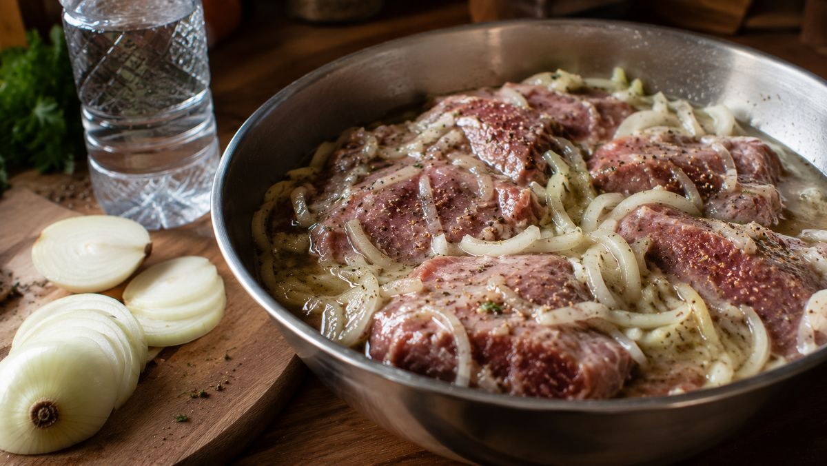 Как маринад на основе лука меняет мясо до неузнаваемости