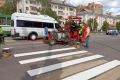 Почти во всём Тамбове обновили дорожную разметку
