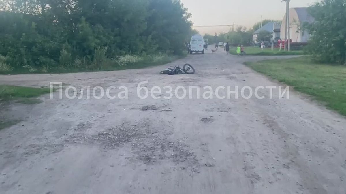 ДТП в селе Чащино: пострадал несовершеннолетний водитель мотоцикла